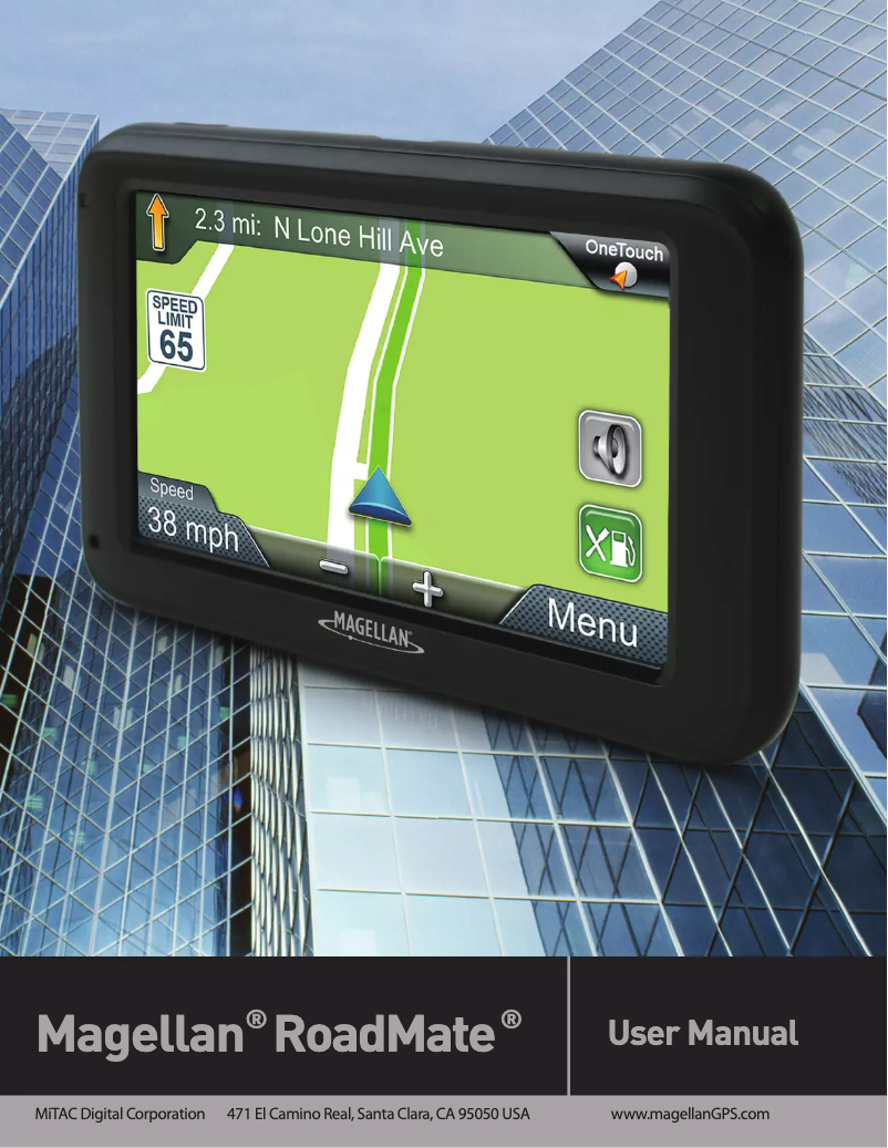 Image de la première page du manuel de l'appareil RoadMate 2202-LM