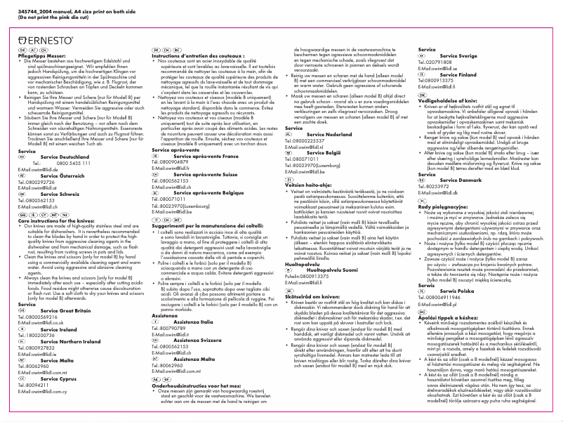 Página 1 del manual Manual de usuario Ernesto HG00270