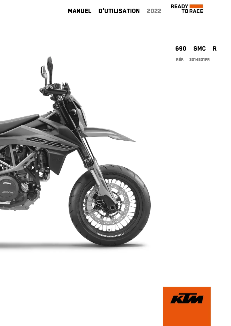 Image de la première page du manuel de l'appareil 690 SMC R (2022)