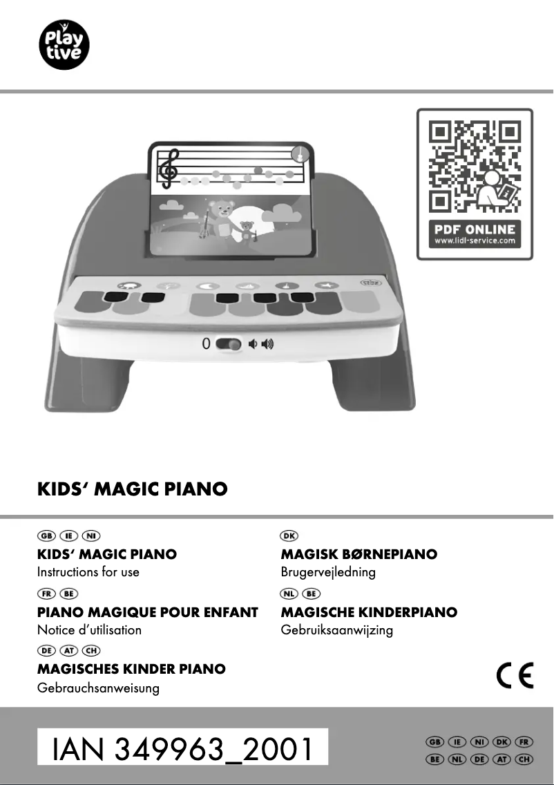 Image de la première page du manuel de l'appareil IAN 349963