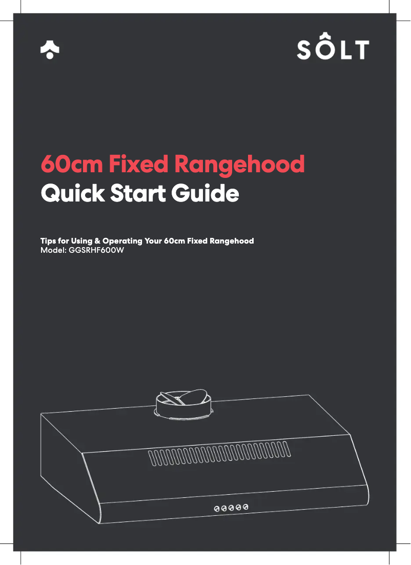 Image de la première page du manuel de l'appareil GGSRHF600W