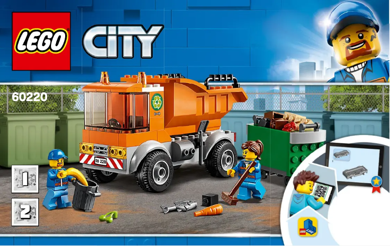 Page 1 de la notice Manuel utilisateur Lego City 60220