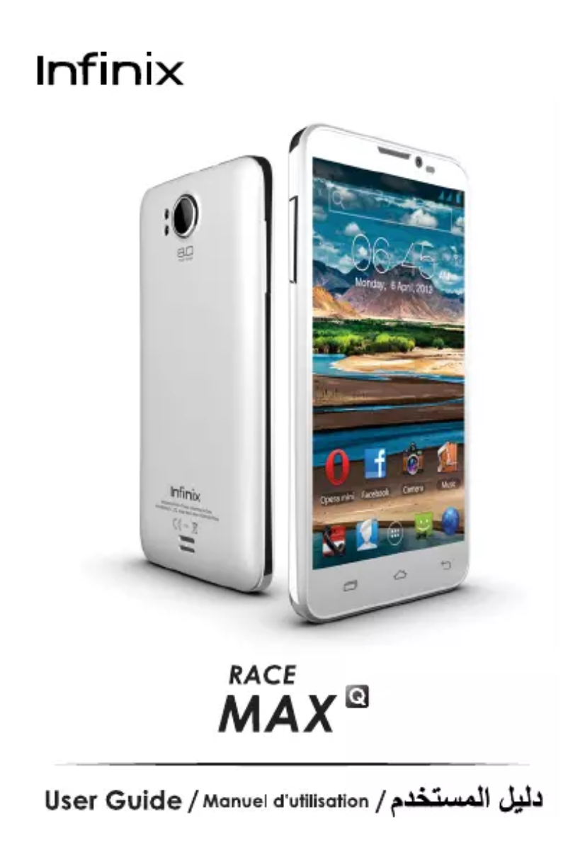 Page 1 de la notice Manuel utilisateur Infinix Race Max Q X530