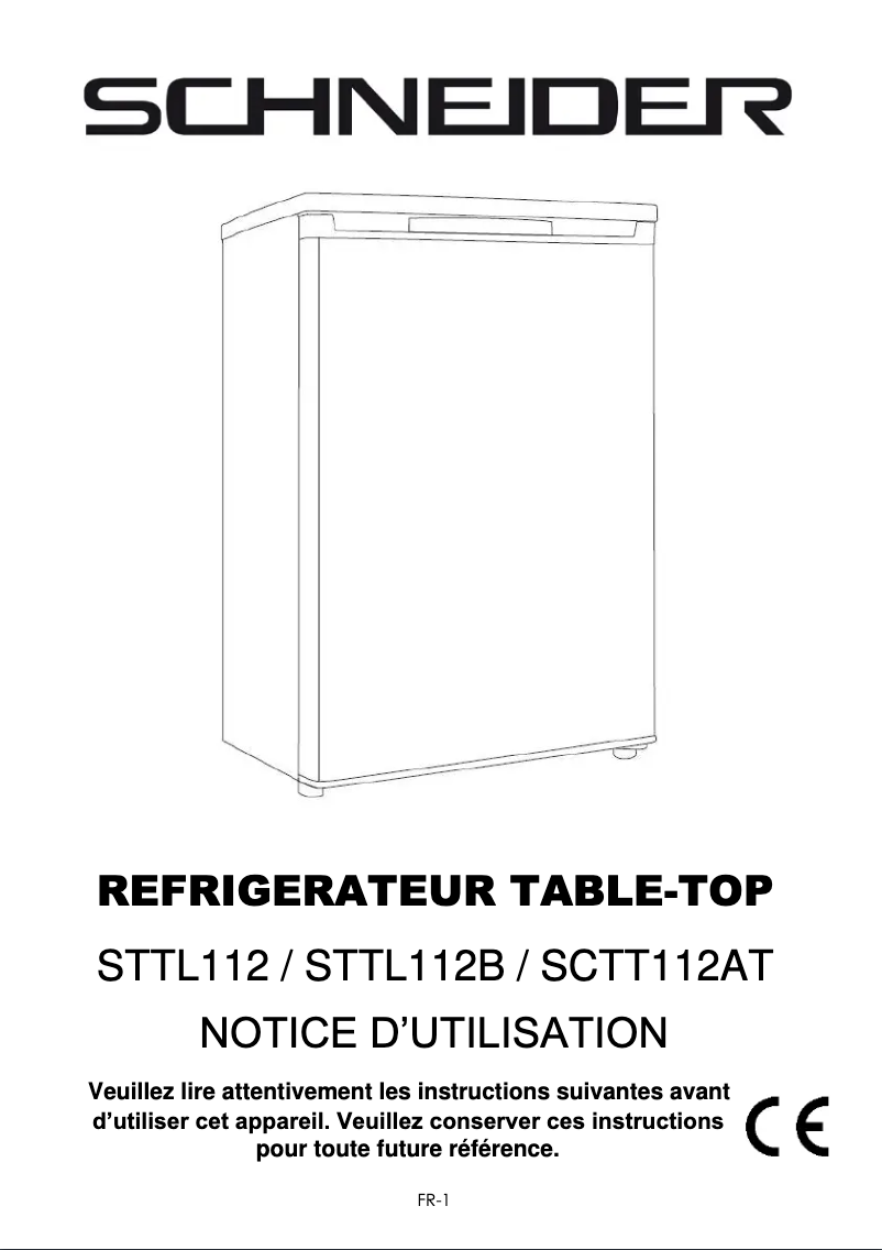 Image de la première page du manuel de l'appareil STTL112B