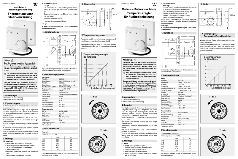 Page n°1 - Manuel utilisateur Eberle FR-E 52531