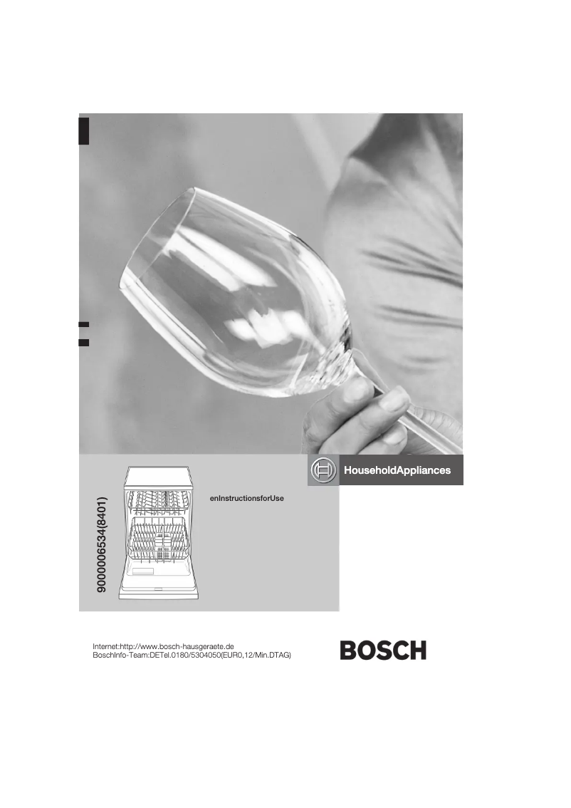 Page 1 de la notice Manuel utilisateur Bosch SGS09T02EU