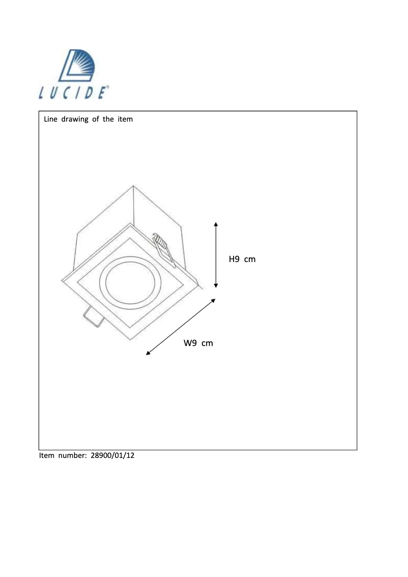 Page n°1 - Manuel utilisateur Lucide Chimney