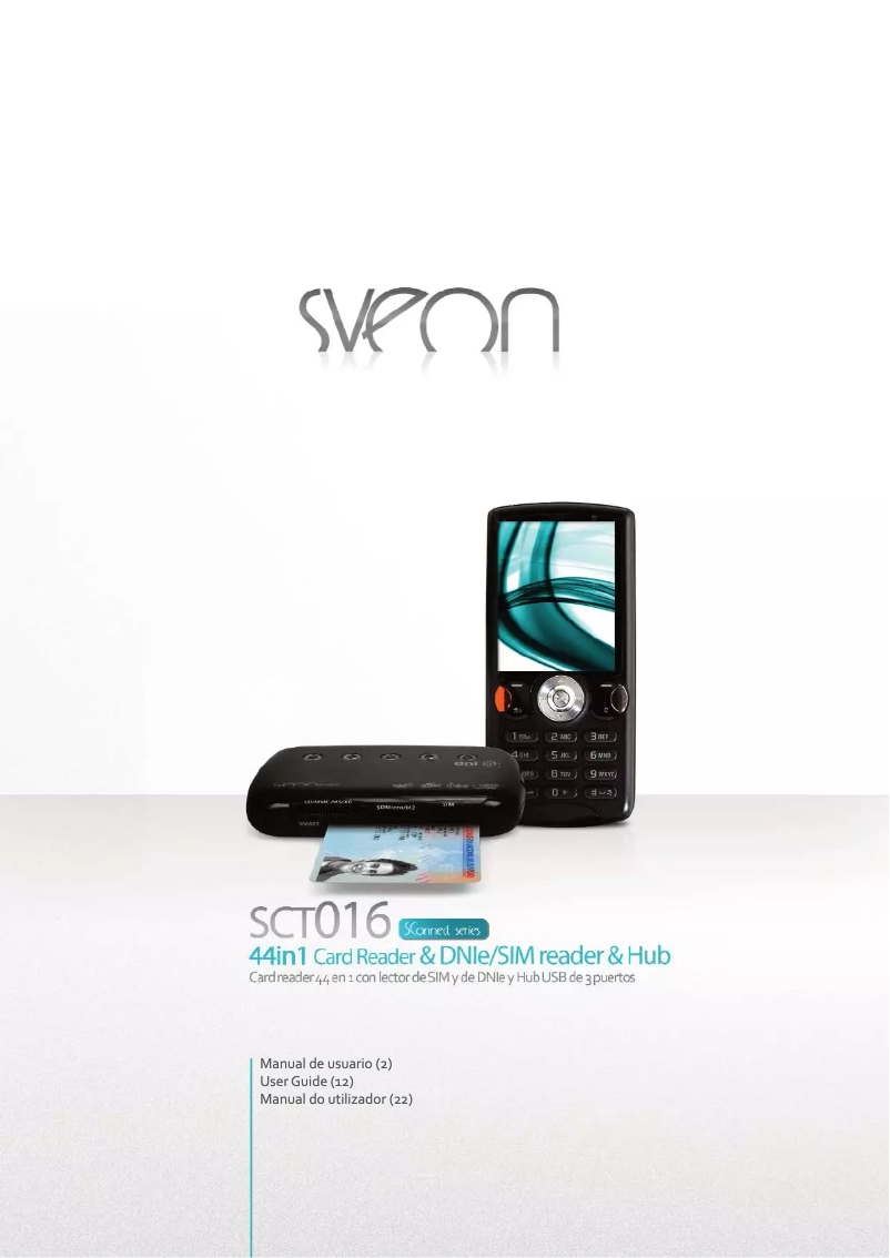 Page n°1 - Manuel utilisateur Sveon SCT016