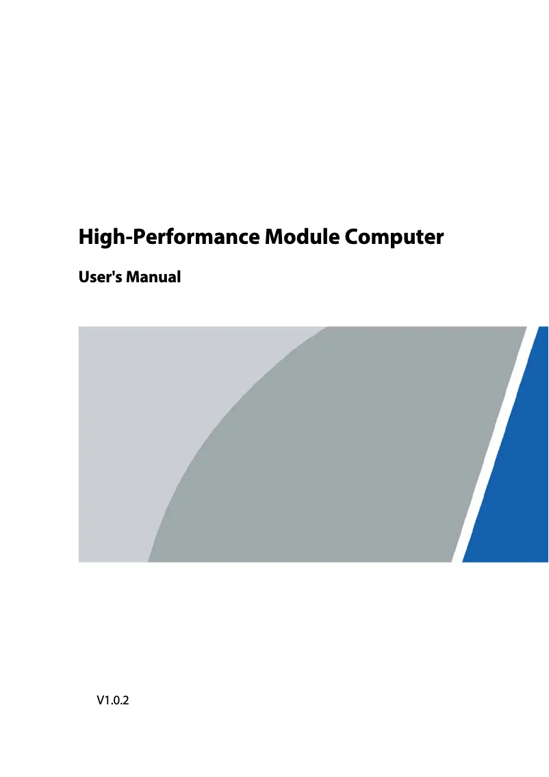 Image de la première page du manuel de l'appareil HMC5100X-H-506C2-W10A-BW