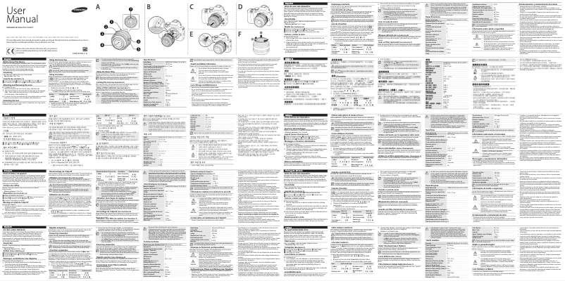 Page 1 de la notice Manuel utilisateur Samsung S2050BNB