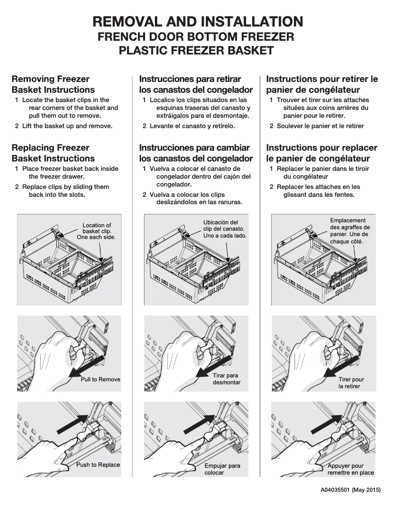 Image de la première page du manuel de l'appareil FFEG2322QS