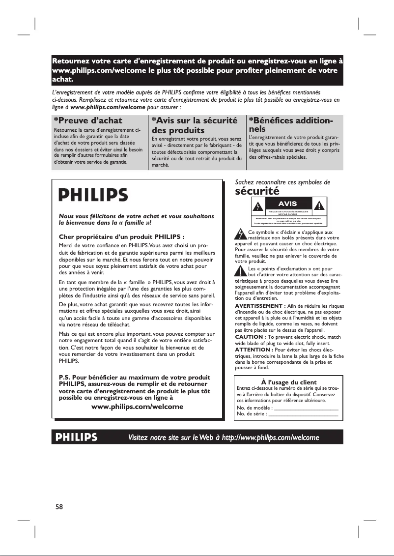 Imagen de la primera página del manual del dispositivo Cineos HTS8100