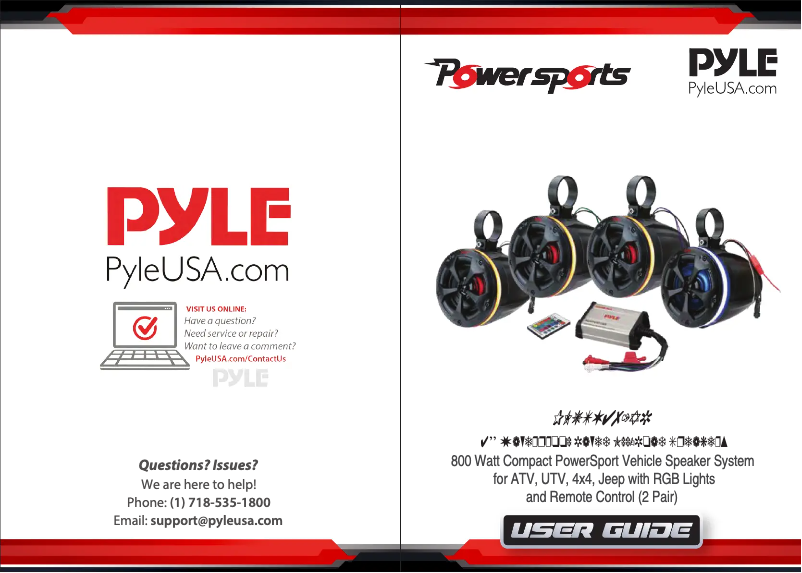 Image de la première page du manuel de l'appareil PLUTV471AR