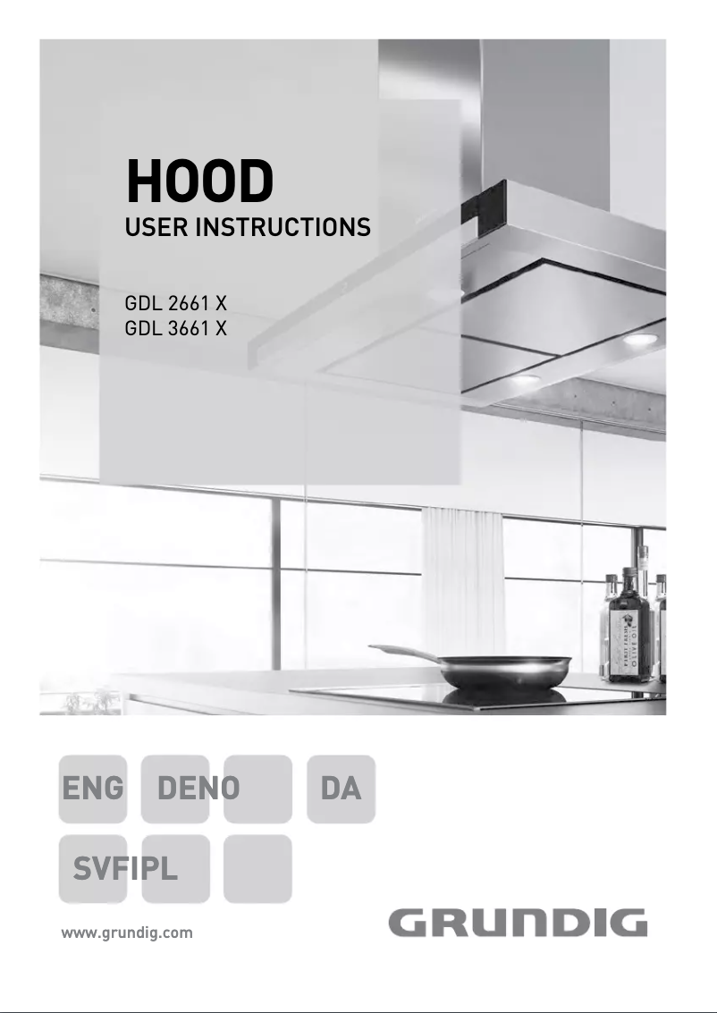 Image de la première page du manuel de l'appareil GDL2661X