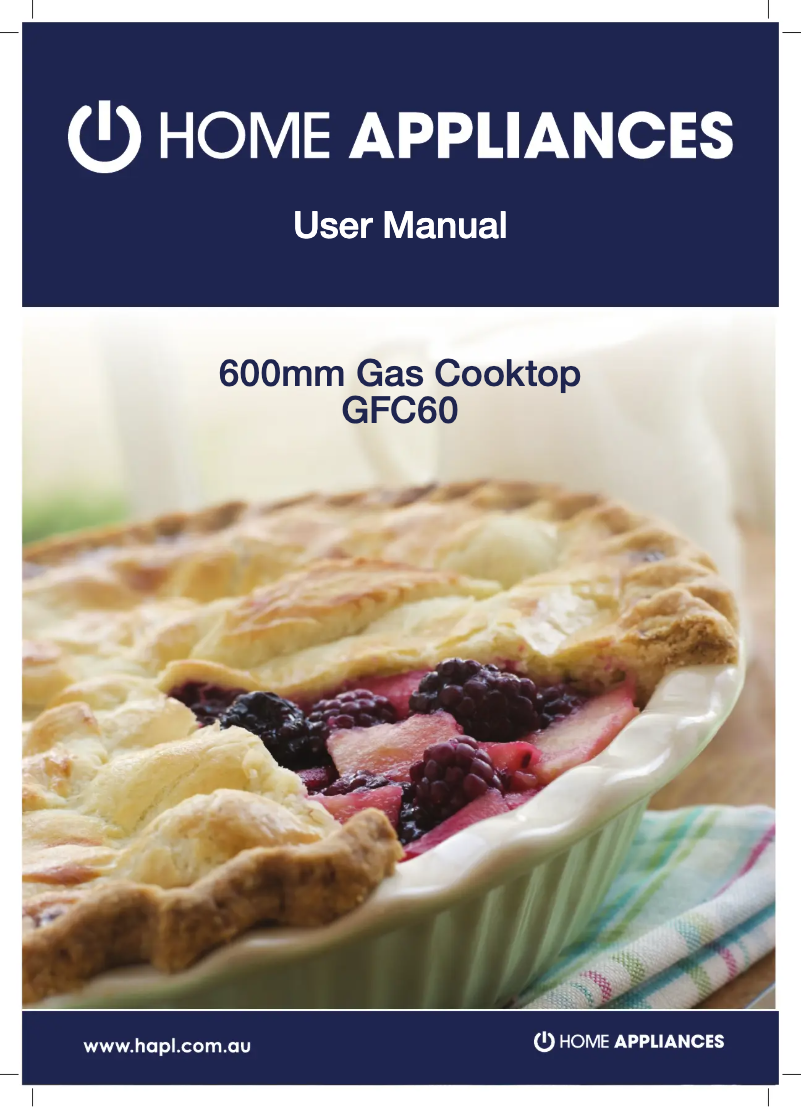 Page 1 de la notice Manuel utilisateur ARC GFC60