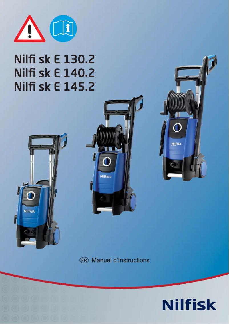 Page n°1 - Manuel utilisateur Nilfisk E 130.2-9 X-TRA