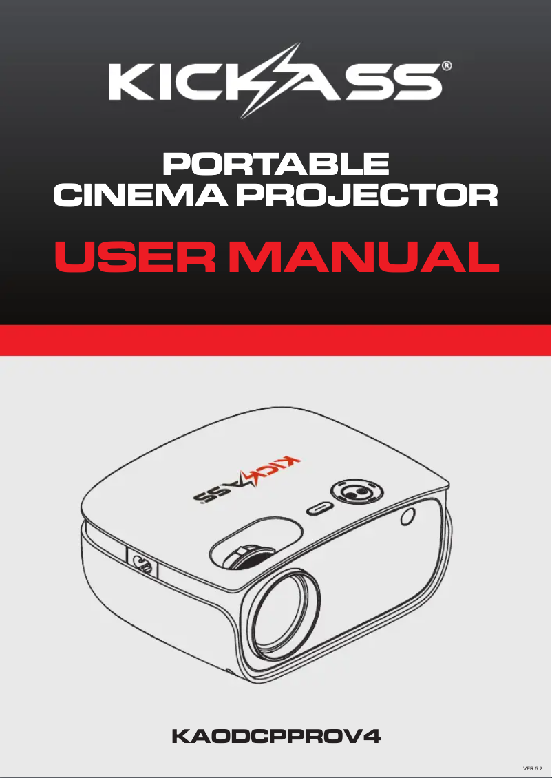 Page n°1 - Manuel utilisateur KickAss KAODCPPROV4