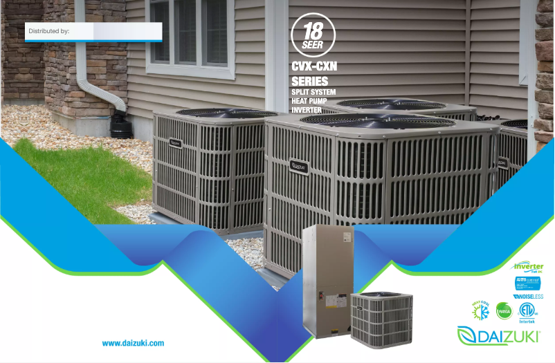 Page 1 de la notice Fiche technique Daizuki CXN1848-WN1