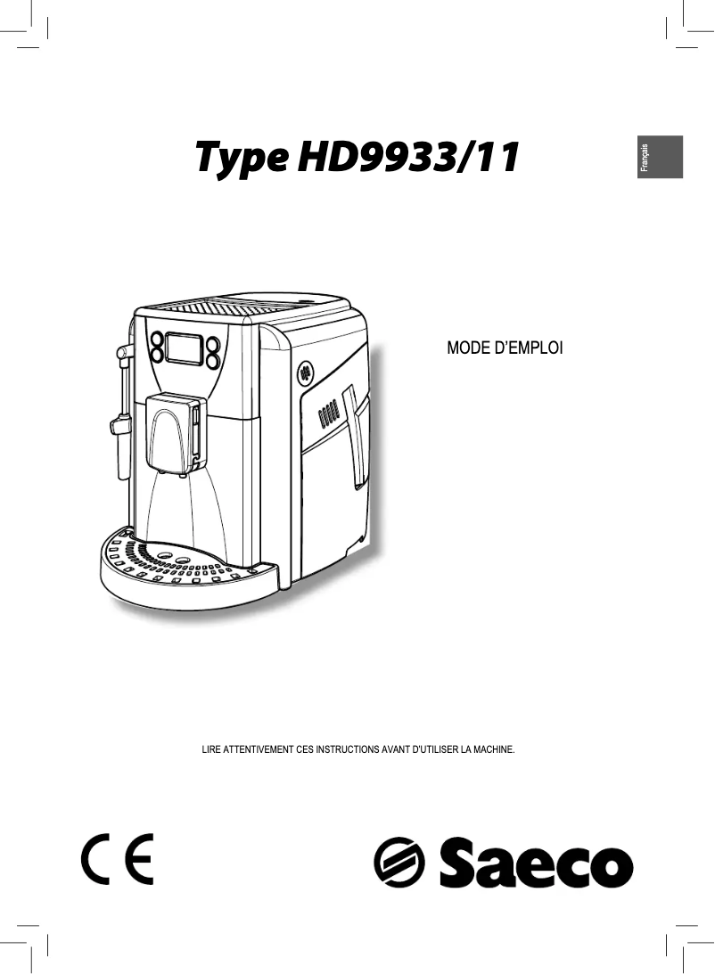 Page n°1 - Manuel utilisateur Philips Unica HD9933
