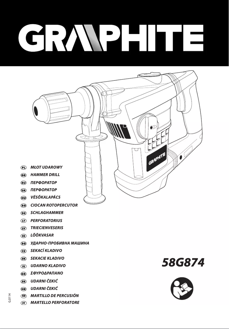 Page n°1 - Manuel utilisateur Graphite 58G874