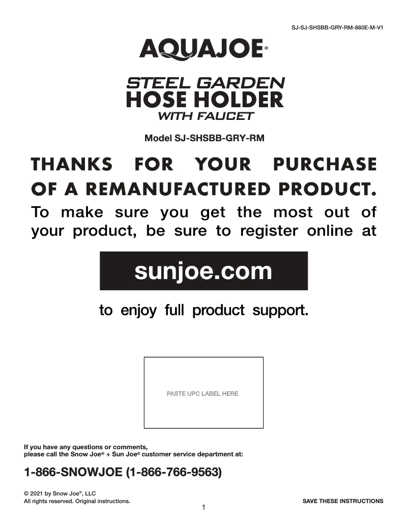 Imagen de la primera página del manual del dispositivo SJ-SHSBB-GRY-RM