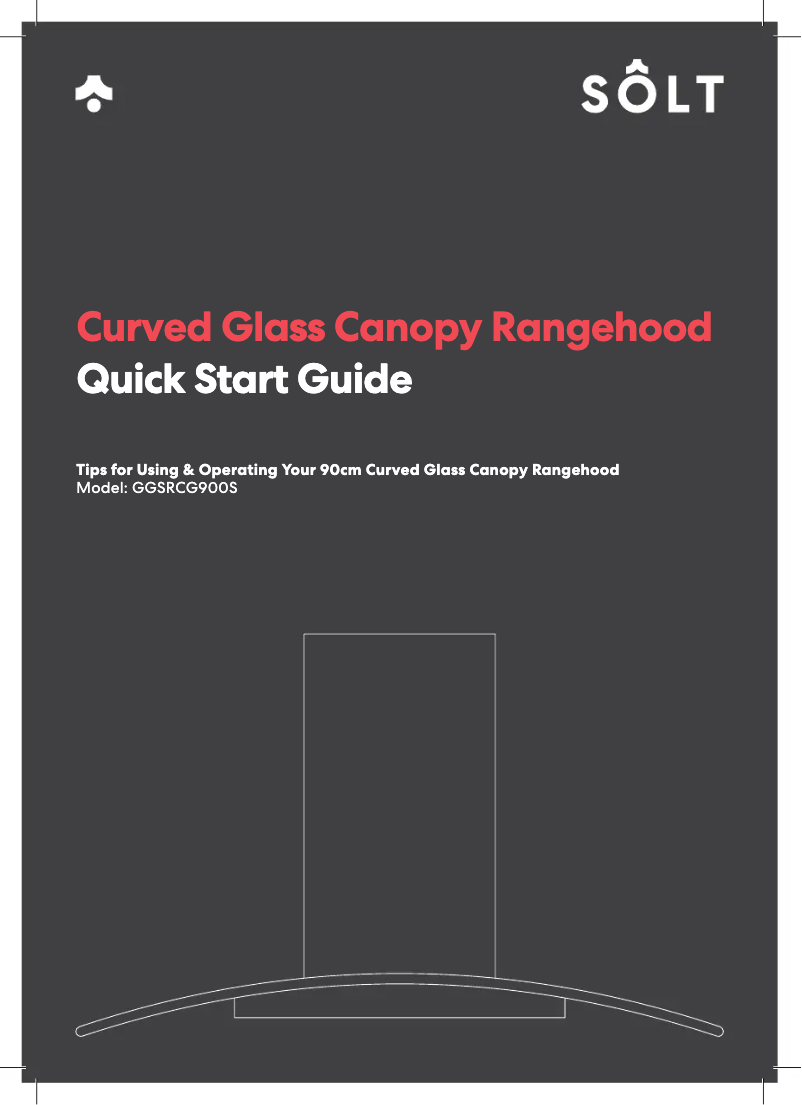 Page 1 de la notice Guide de démarrage rapide Sôlt GGSRCG900S