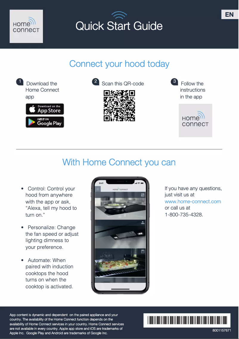 Page 1 de la notice Guide de démarrage rapide Bosch HUI30253UC