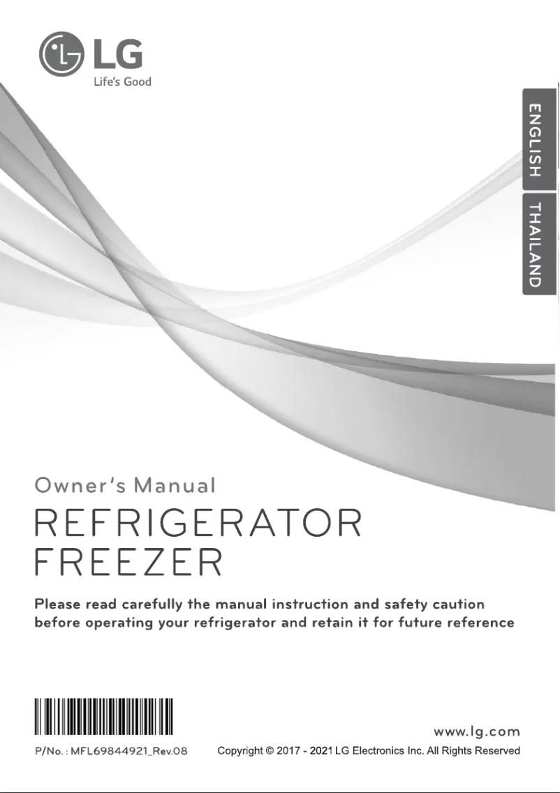 Page 1 de la notice Manuel utilisateur LG GN-H782HLHU