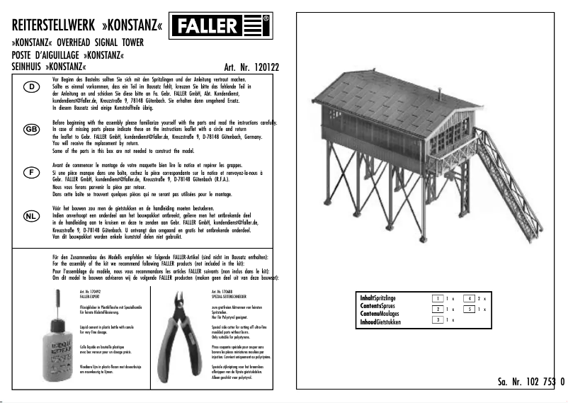 Image de la première page du manuel de l'appareil 120122