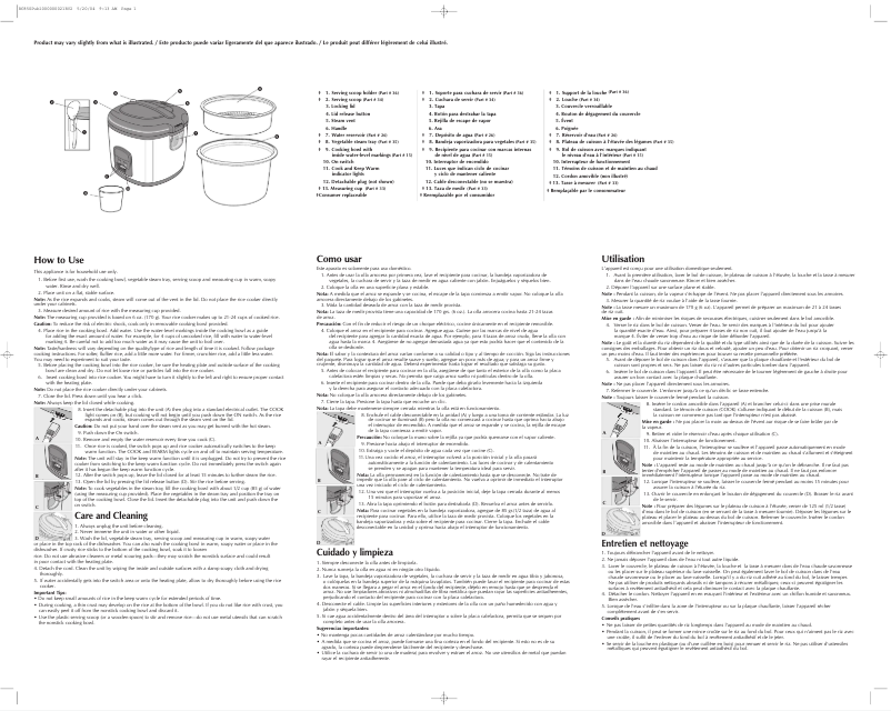 Page 1 de la notice Manuel utilisateur Black & Decker RC850