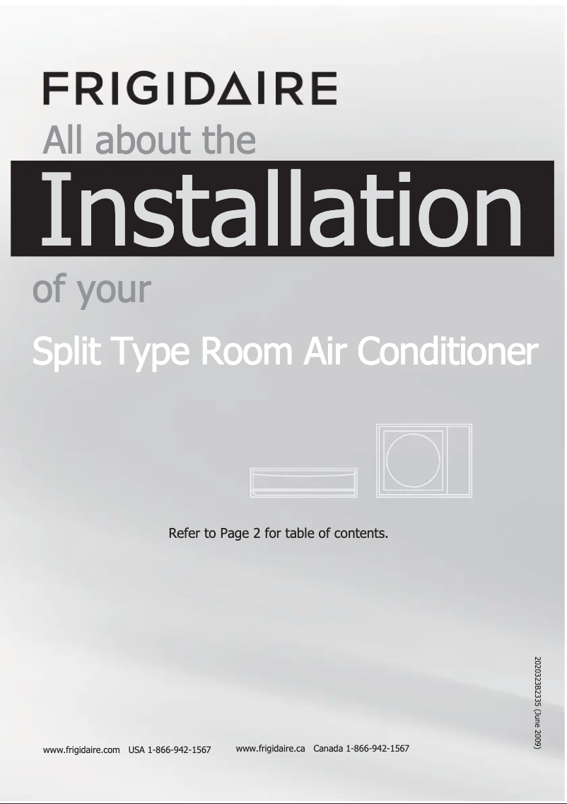 Image de la première page du manuel de l'appareil FFHP124WS1