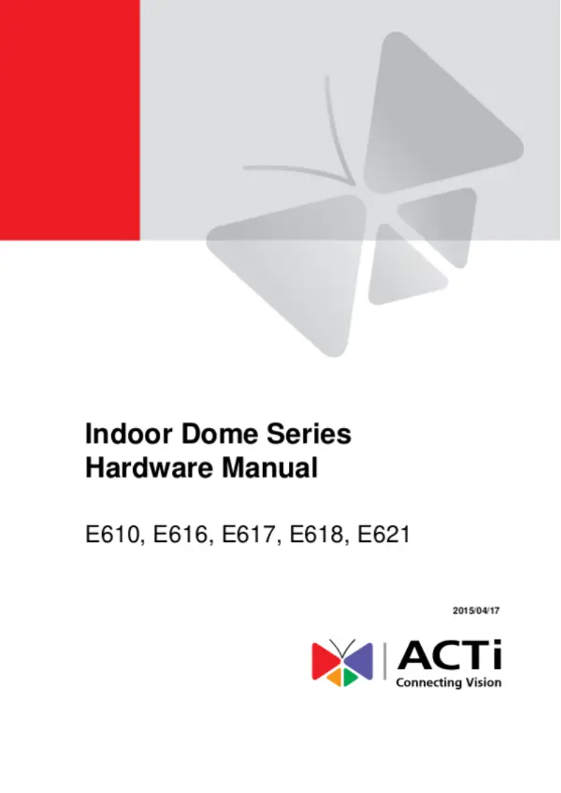 Image de la première page du manuel de l'appareil E616