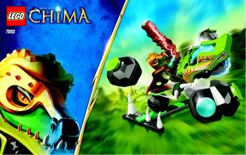 Image de la première page du manuel de l'appareil Chima 70103