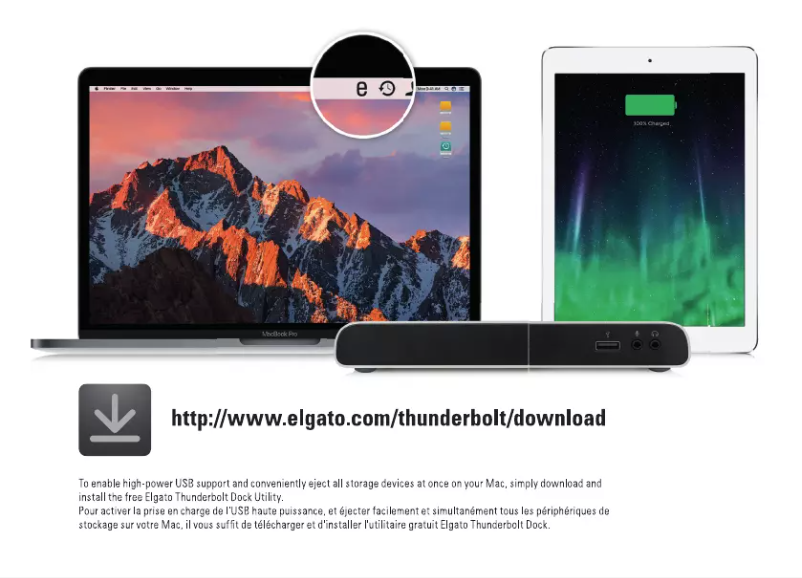 Image de la première page du manuel de l'appareil Thunderbolt 3 Mini Dock