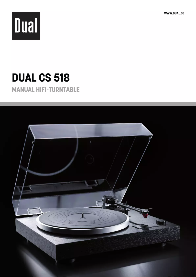 Page n°1 - Brochure Dual CS 518