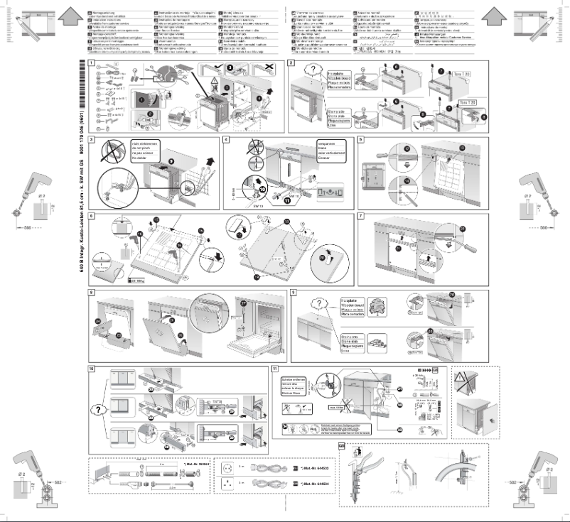 Page 1 de la notice Manuel utilisateur Neff S413G60S0E