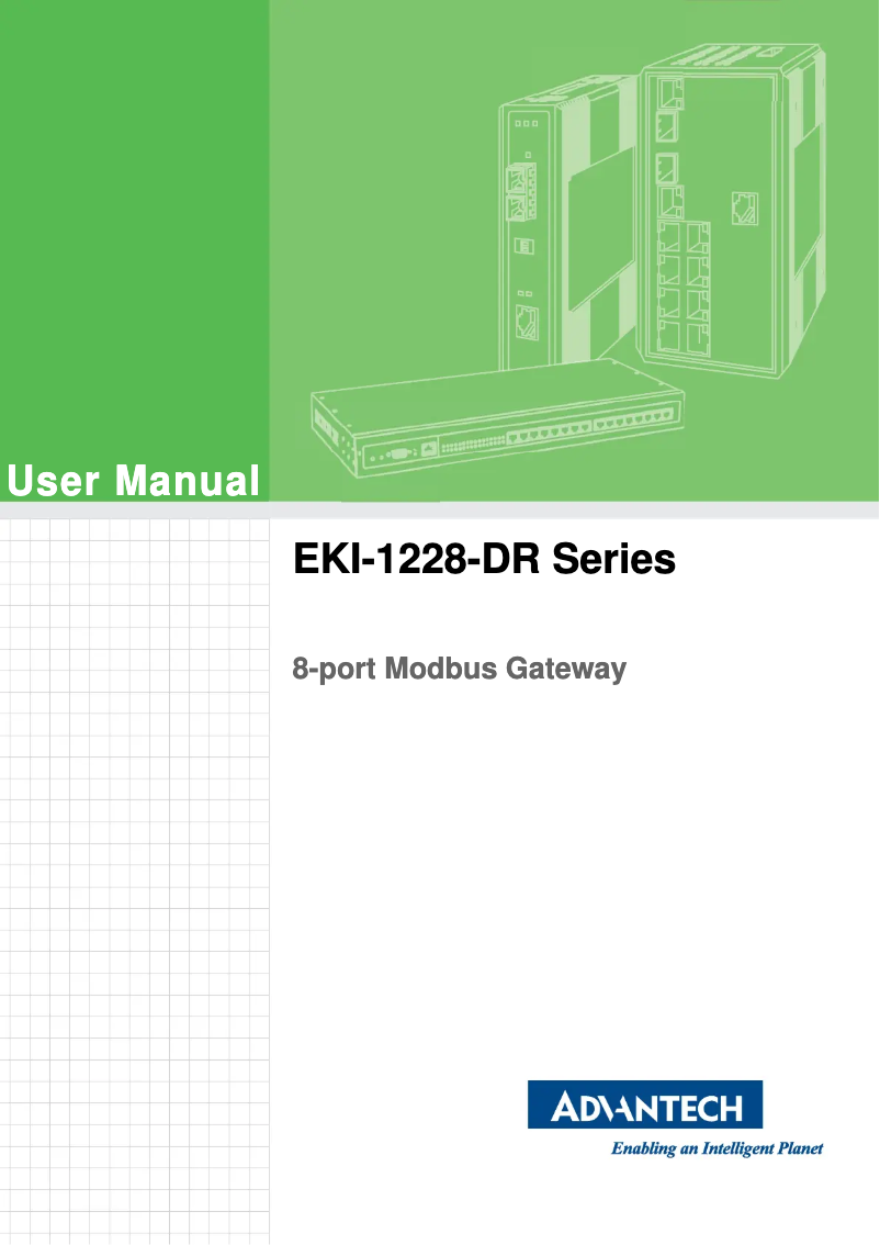 Image de la première page du manuel de l'appareil EKI-1228-DR-AE