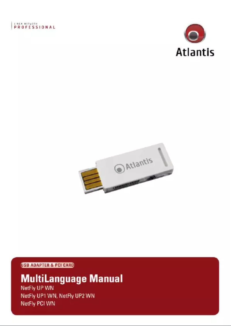 Página 1 del manual Manual de usuario Atlantis Land WebShare WSN3