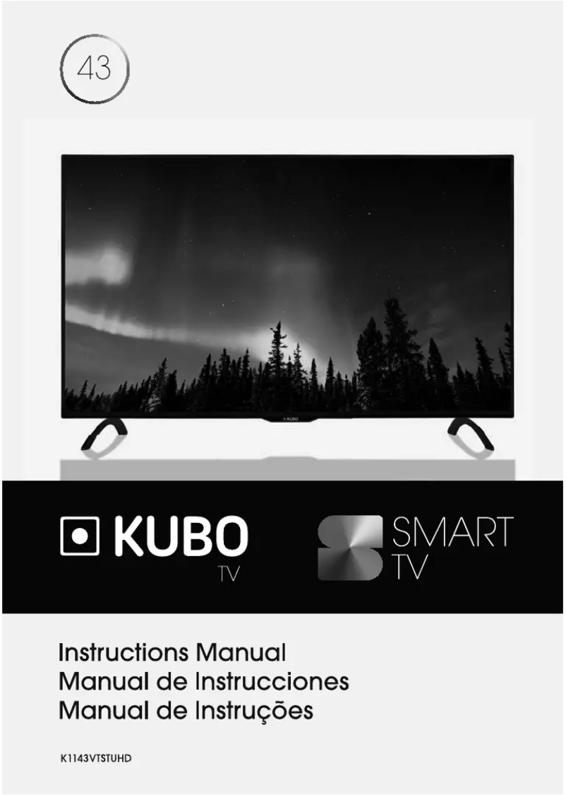 Image de la première page du manuel de l'appareil K1143VTSUHD