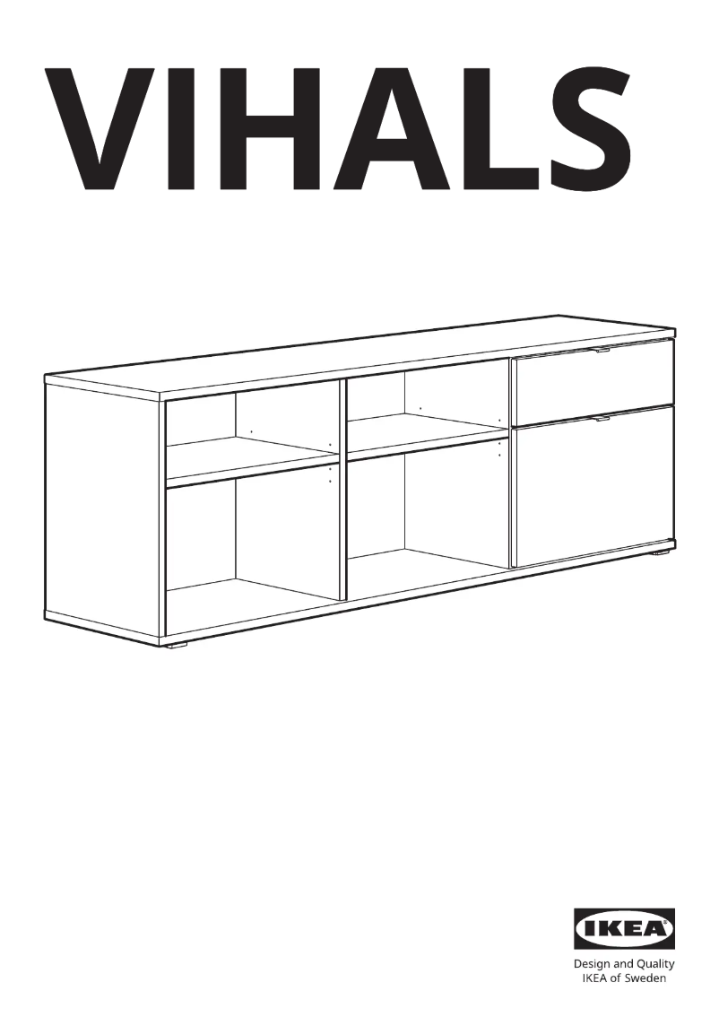 Image de la première page du manuel de l'appareil VIHALS 805.478.93
