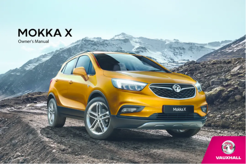 Página 1 del manual Manual de usuario Vauxhall Mokka X (2017)