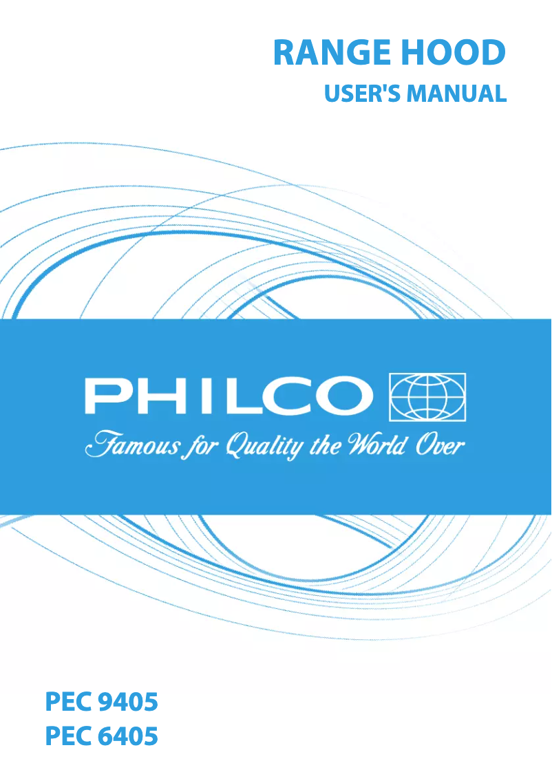 Page 1 de la notice Manuel utilisateur Philco PEC 9405