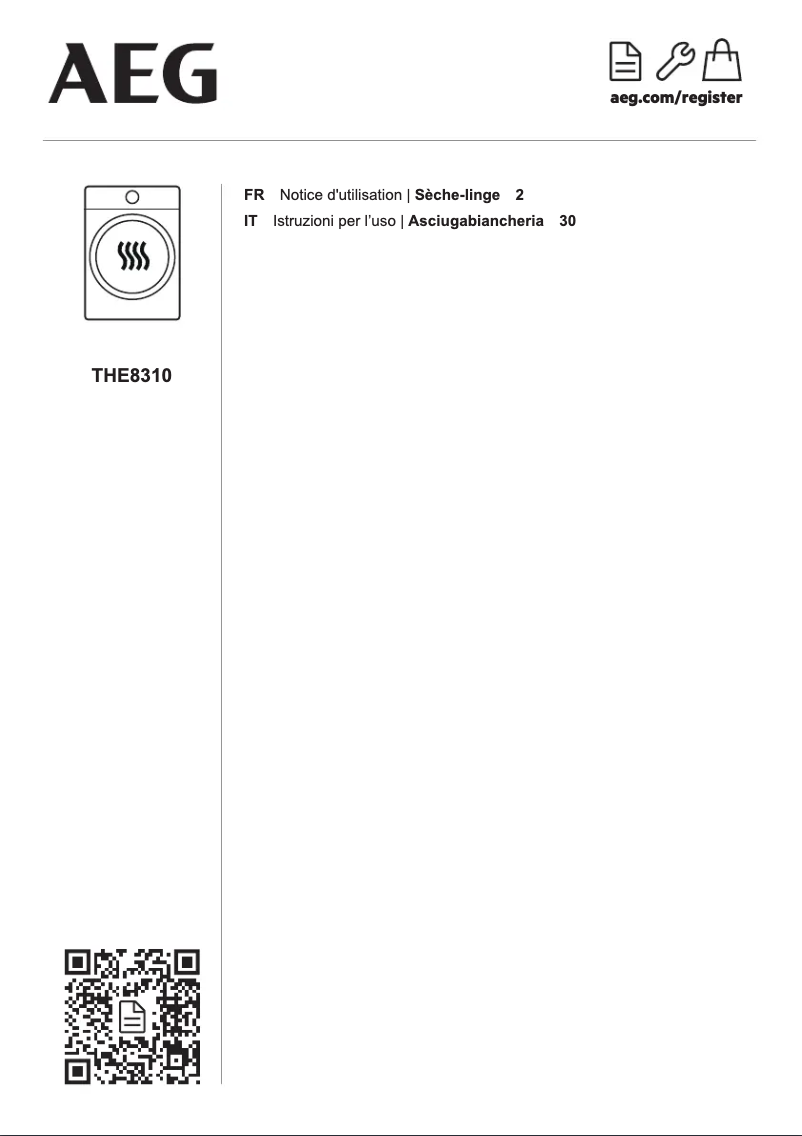 Imagen de la primera página del manual del dispositivo THE8310