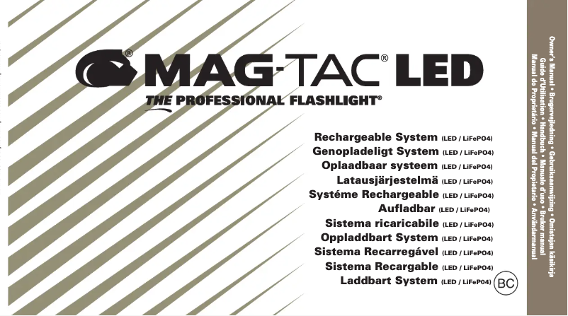 Page n°1 - Manuel utilisateur Maglite MAG-TAC LED