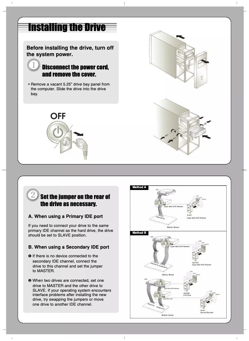 Página 1 del manual Manual de usuario LG GSA-H54L