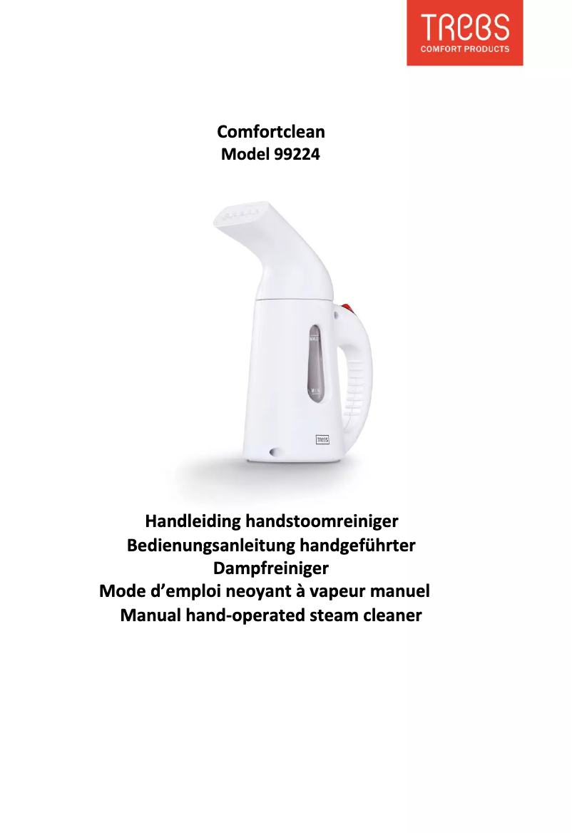 Image de la première page du manuel de l'appareil Comfortclean 99224