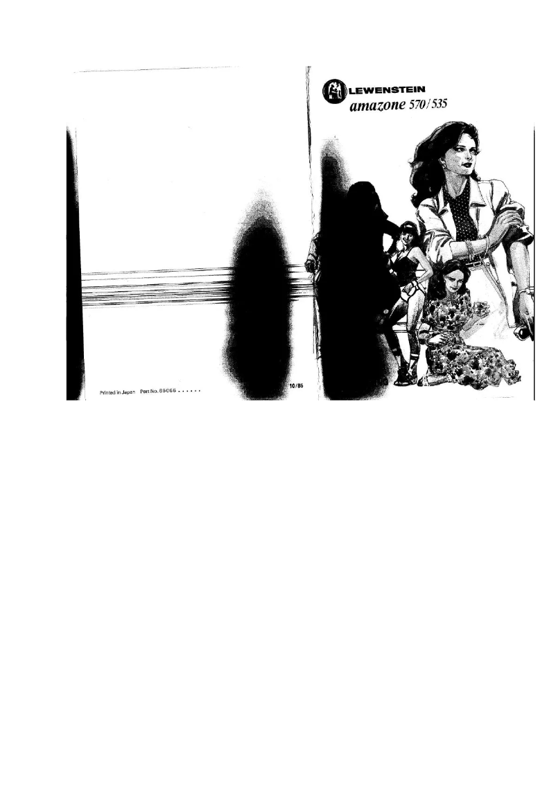 Image de la première page du manuel de l'appareil Amazone 570