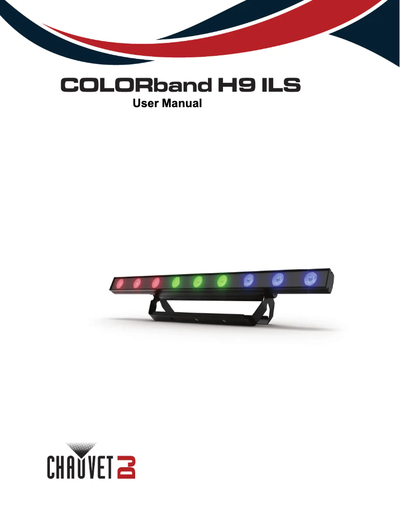 Image de la première page du manuel de l'appareil COLORband H9 ILS