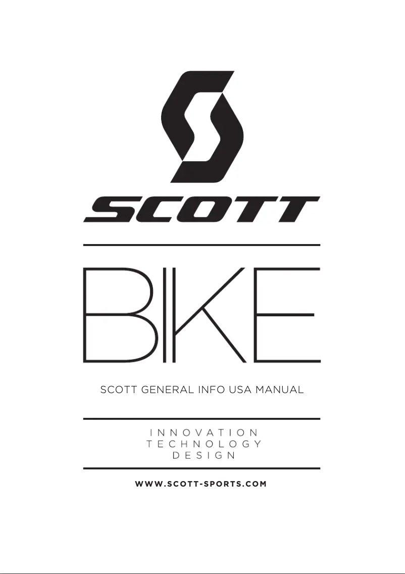 Page n°1 - Manuel utilisateur Scott Contessa 26