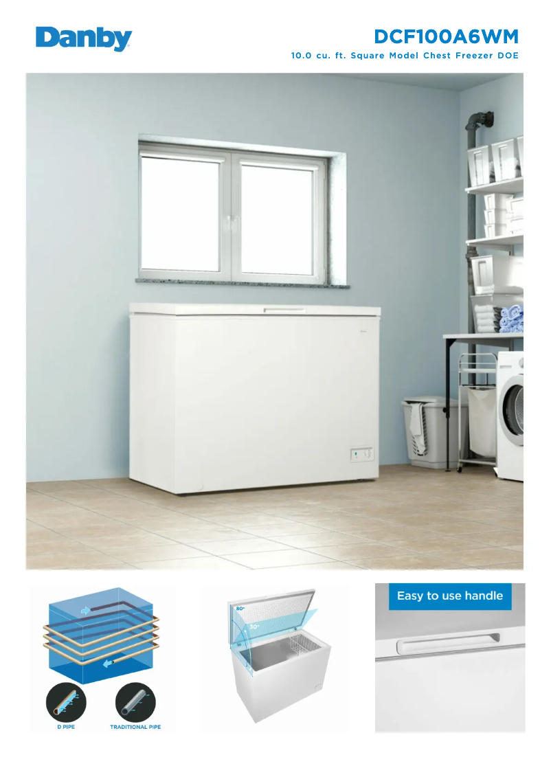 Image de la première page du manuel de l'appareil DCF100A6WM